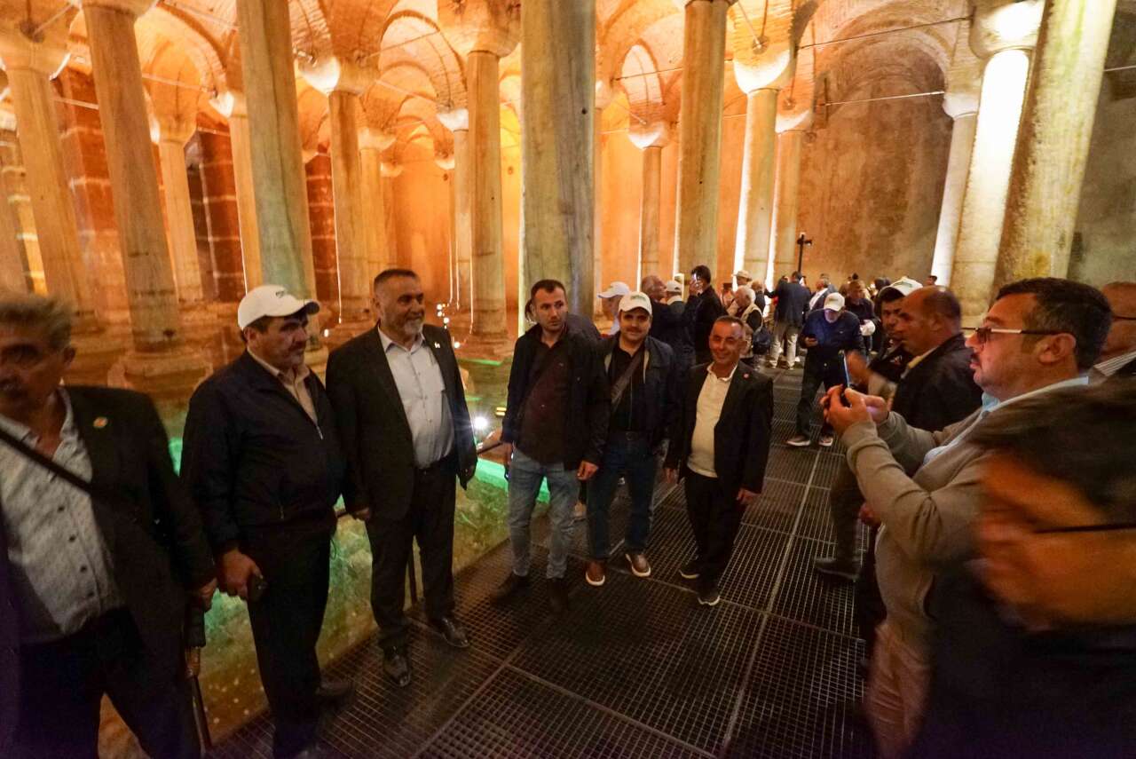 Konyalı muhtarlar iki günde İstanbul'u keşfetti 8